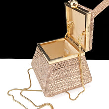 Nigeria Fashion Rhinestone-encrusted Ladies Party Shoes And Special bag High Heels And Dual Purpose Mini Bag Women's Shoes