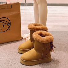 Women's Snow And Winter Plush Platform Outdoor Warm Boots