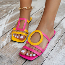 Women Flat Slippers Summer New Outdoor Shoes Non-slip Casual Slippers Women Plus Size Fashion Luxury Sandals Home Slides Women