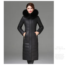 Women's Fashionable Hooded Thick Faux Fur Jacket