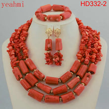 African Wedding Coral Beads Jewelry Set African Beads Jewelry Sets Nigerian Wedding Jewelry
