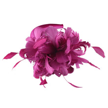 Fashion New Wedding Bride Headband Headwear Fancy Feather Hair Band Millinery Hair Accessories With Peals Decor Hair Accessories