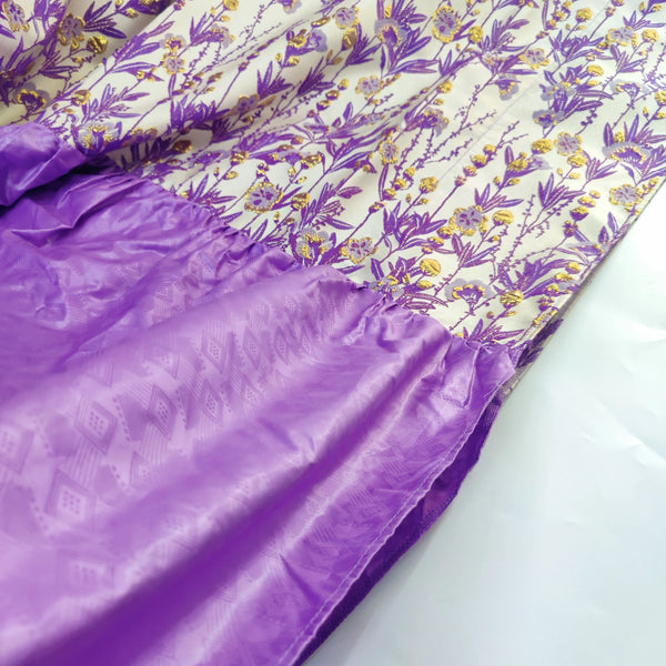 2025 New Arrival African Women Brocade Wedding Dress Dashiki Embroidery With Bazin riche Decoration Nigerian Bride Boubou Robe