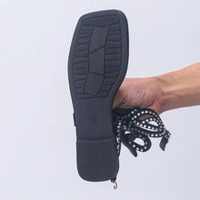 2025 Summer Fashion Women Blue Black Plus Size Shoes for Women 36-43 Flats Sandals Beach Footwear Casual Sandalias De Mujer