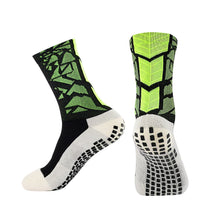 MagiMobo Grip Football Socks Glue Dispenser Men Mid Calf Socks Non Slip Running Sports Socks