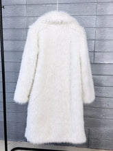 Women's Long Fluffy Faux Fur Jacket