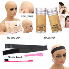 Wig Installation Kit Set With Everything 12Pcs Hair Mousse Lace Tint Spray Lace Wig Glue Hair Wax Stick Edge Control Wig Band