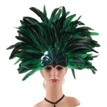 Multicolour Feather Headband Female Party Hair Accessory Fancy Fascinator Headpiece Premium Hair Ornament