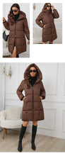Women's Long Winter Parkas Thick Down Cotton Coat