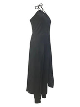 2024 New O Neck Solid Color & High Waist Pencil Pants High Slit Longline Top & Pants Set Sleeveless Summer Spring Clo