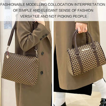 KISMIS 6PCS Printed Handbag Large Capacity Tote Bag Commuter Bag Single Shoulder Slanting Cross Bag Mother Bag