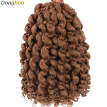 Ombre Jumpy Red Ginger Wand Curls Crochet Hair 1B 27 30 350 613 Purple Grey Colors jamaican twist braiding Hair 20 Strands/Pack