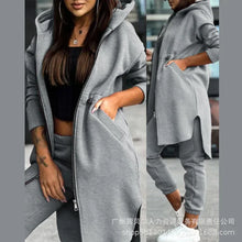 Women's Hooded Trousers Suit Casual Everyday Tracksuit