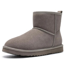 Women's Comfy Suede Plush Winter Warm Snow Boots