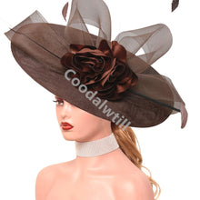 Elegant Big Flower Women's Fascinators For Party, Dinner And Outdoors Events