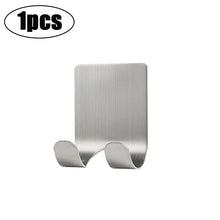 1-4pcs Wall Razor Holder Storage Hook Stainless Steel Men Shaver Storage Rack Shaver Shelf Hanger Stand Razor Blade Holder Hooks