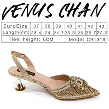 2025 Nigerian Women's Party Shoes and Bags Medium Heel Pointed Toe Elegant Party Footwear With Matching Color Handbag for Women