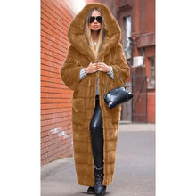 Women's Hooded Sweed Thick Long Sleeve Urban Winter Coat
