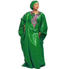 African Dresses For Women Luxury Boubou Material Rich Embroidery Design
