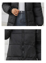 Women's Long Winter Parkas Thick Down Cotton Coat