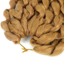 Ombre Jumpy Red Ginger Wand Curls Crochet Hair 1B 27 30 350 613 Purple Grey Colors jamaican twist braiding Hair 20 Strands/Pack