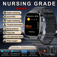 Men's acid Blood lipids Smart Watch With ECG+PPG