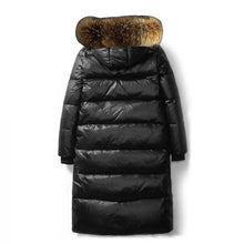 Women's Big Fur Waterproof Winter Hooded Jacket