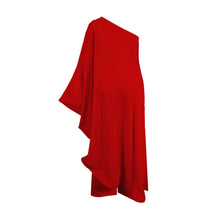 Women One Shoulder Jumpsuit Ruffle Long Sleeve Elegant Solid Aysmmetric Fashion Autumn Rompers Casual Party Club Jumpsuits 2024