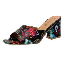 High Heels Women Slippers Chunky Fashion Sandals Designer New Shoes Slingback Flip Flops Dress Pumps Femme Slides