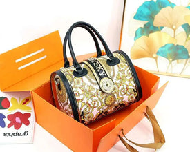 Large-capacity Women's Boston Barrel Handbags