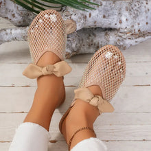 New Women's Flat Slippers Summer Fashion Mesh Sandals Hollow Mesh Breathable Shoes Slippers Footwear Shoes for Women Plus Siz 43