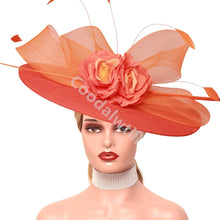 Elegant Big Flower Women's Fascinators For Party, Dinner And Outdoors Events