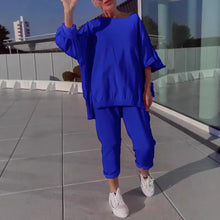 Women's Two Piece Sets Round Neck Full Sleeve Tracksuit