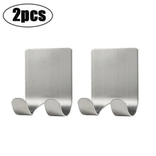 1-4pcs Wall Razor Holder Storage Hook Stainless Steel Men Shaver Storage Rack Shaver Shelf Hanger Stand Razor Blade Holder Hooks