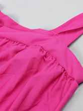 Wmstar Plus Size Dresses for Women New In Summer Clothes Slip Bow Big Hem Solid Elegant Maxi Dress Wholesale Dropshipping 2023