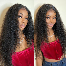 Water Wave Human Hair Bundles Curly Deep Wave 3 Bundles  Brazilian Natural Black Human Hair Remy Hair 100% Human Hair Natural