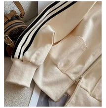 Spring and Autumn Leisure Fashion Sports Set New High end Western Style Coat Wide Leg Pants Two piece Set pant sets women pants