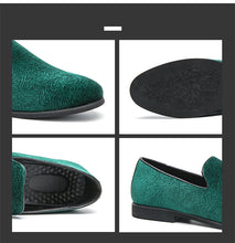 Men's Suede slip-on loafers