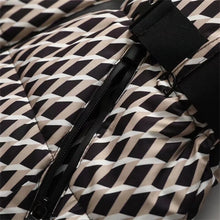 Women's warm skiing series waist down cotton jacket winter new hooded slim fit jacket jacket