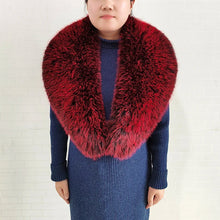 Women's Warm Fluffy Shawl Fashionable Artificial Fluffy Collar Scarve