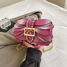 2024 New Handmade Rivet Butterfly Wing Crossbody Bag Women Designer Handbag And Purse Small Square Bag 8 Color Pu Leather Bags