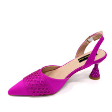2025 New Elegant Nigerian Women’s Wine Colour Heeled Shoes and Rhinestone Handbag Set – Italian Design for Parties and Weddings