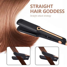 Professional Hair Straightener Ceramic Flat Iron Wide Plate Adjustable Temperature Hairstyler
