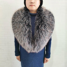 Women's Warm Fluffy Shawl Fashionable Artificial Fluffy Collar Scarve