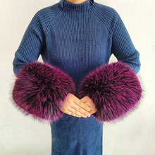 Women's Warm Fluffy Shawl Fashionable Artificial Fluffy Collar Scarve