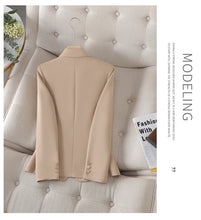 Spring Autumn Blazers New Small Suit Jacket Women Fashion Jacket High-Quality Professional Suit Ladies Blazers Female Outerwear