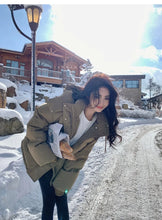 Women's Down Cotton Hooded Winter Comfortable Thick Warm Jacket