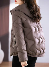 Winter Women Outerwear Hooded Cotton Parkas