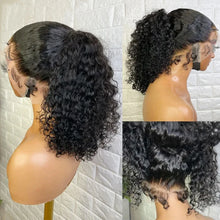 Wear And Go Best Water Wave 13x4 HD Lace Frontal Wig Wet Glueless Deep Water Cheap Wigs On Clearance Sale Human Hair 180% Wig
