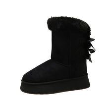 Women's Snow And Winter Plush Platform Outdoor Warm Boots